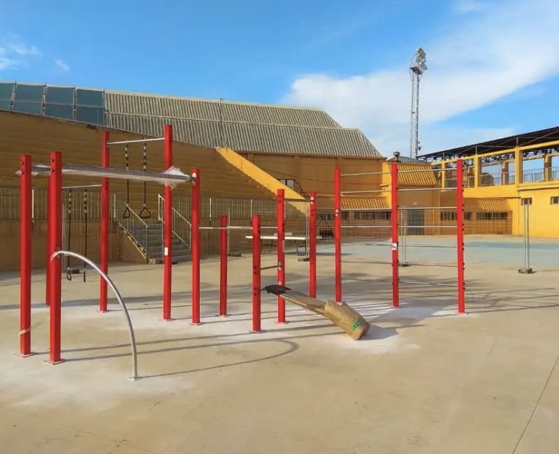 entrenar en parques de barras en denia